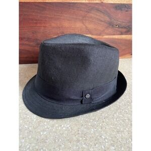 stetson fedora black size‎ small medium